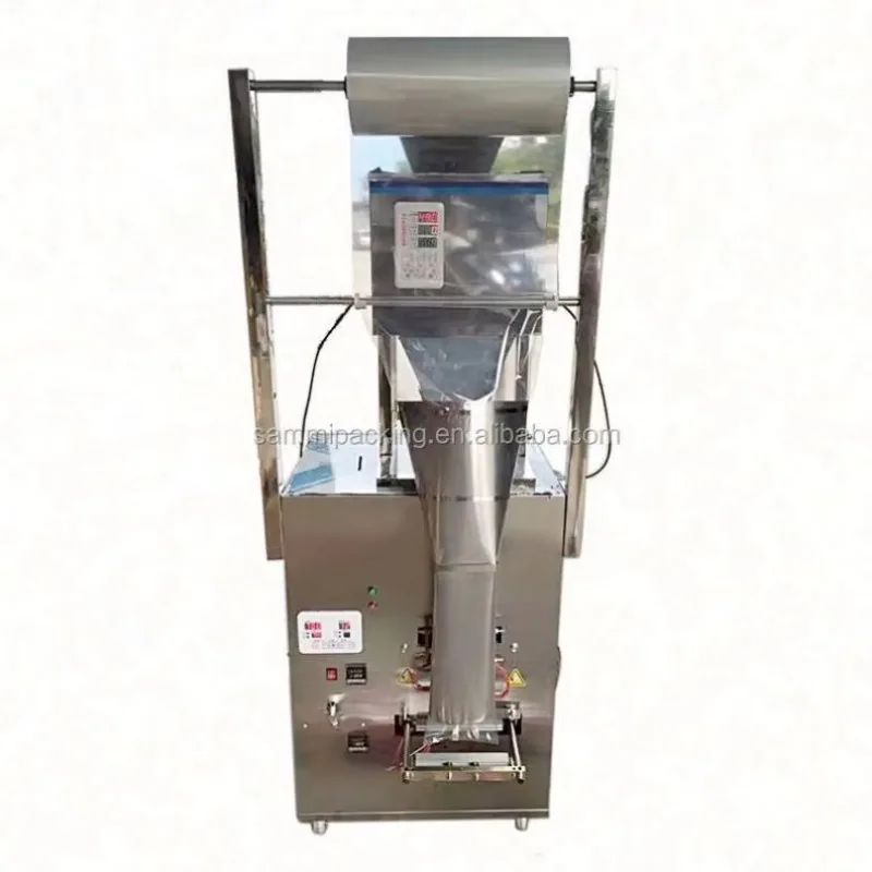 100g-1000g Automatic Snack Packing Machine Potato Chips Bag Automatic Weighting and Packing Machine