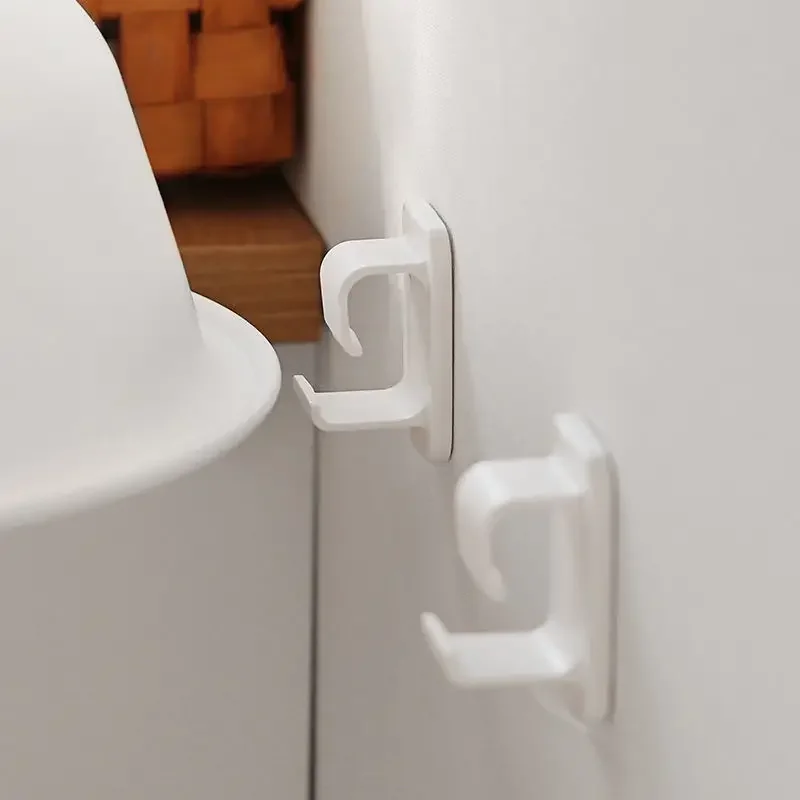 Clearance_2Pcs Washbasin Hooks, Multifunction, Wall-Hung Home Organizer, Holder Adhesive_Continuous updates image 6