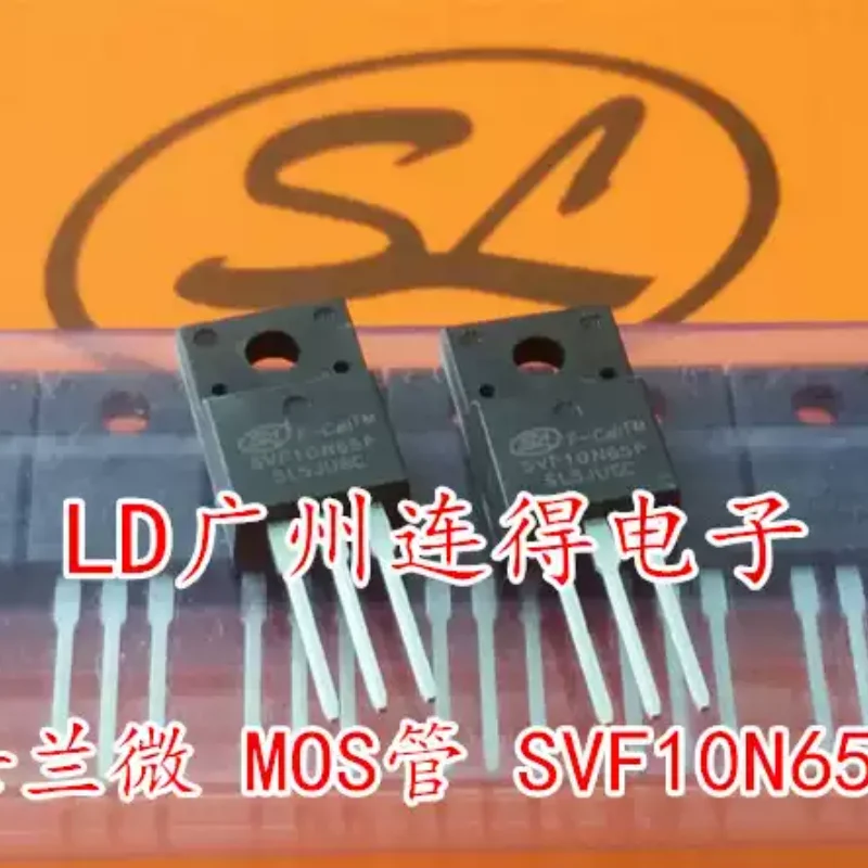 10-100psc SL Silan Micro Field Effect Transistor SVF10N60F 10A600V TO-220F Brand New Original Factory