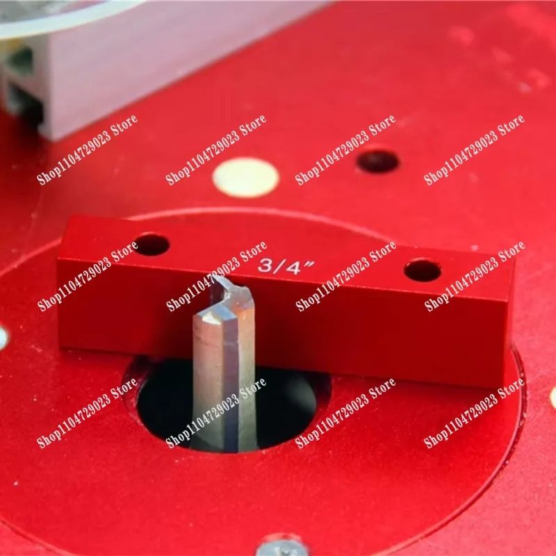 16Pcs Industrial and DIY Precision Aluminum Set Block Router Table Altimeter Rod