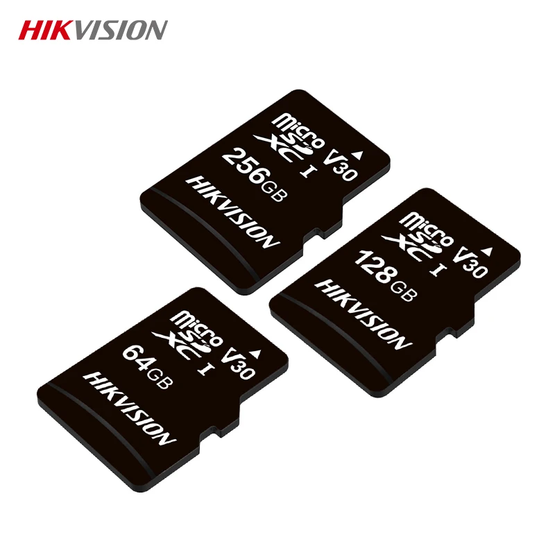 HIKVISION Micro carte SDXC MicroSD 8GB 16GB 32GB V30 Class10 avec adaptateur carte TF carte mémoire originale SDHC Flash C1 pour téléphone