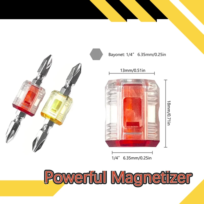 Powerful Magnetizer/Magnetic Coil Electric Screwdriver Drill Bit Demagnetization Tool For 6.35mm (1/4 