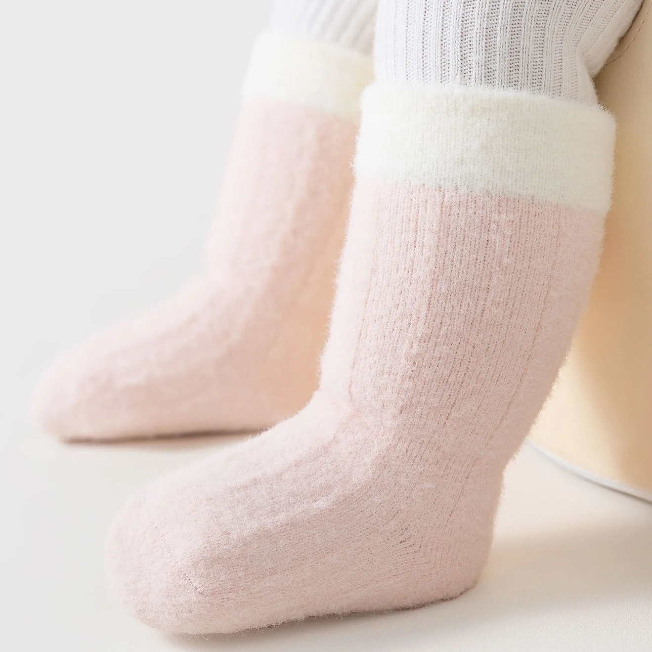 الوليد الطفل الجوارب للفتيات الفتيان الشتاء سميكة الدافئة الرضع طفل الطابق المنزل جورب الأطفال في الهواء الطلق الدفء الاطفال الجوارب #3