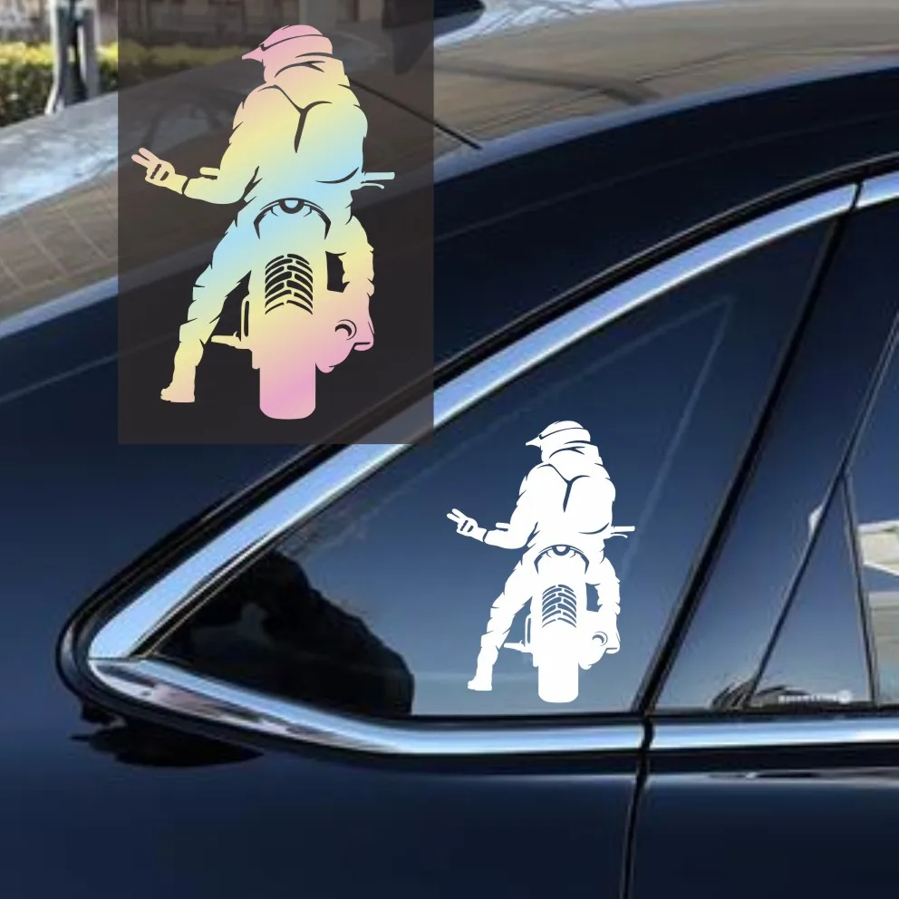 Biker Respect Waterproof Vinyl Sticker Bold Graphic Decal for Motorcycle Car & Laptop decoration #663