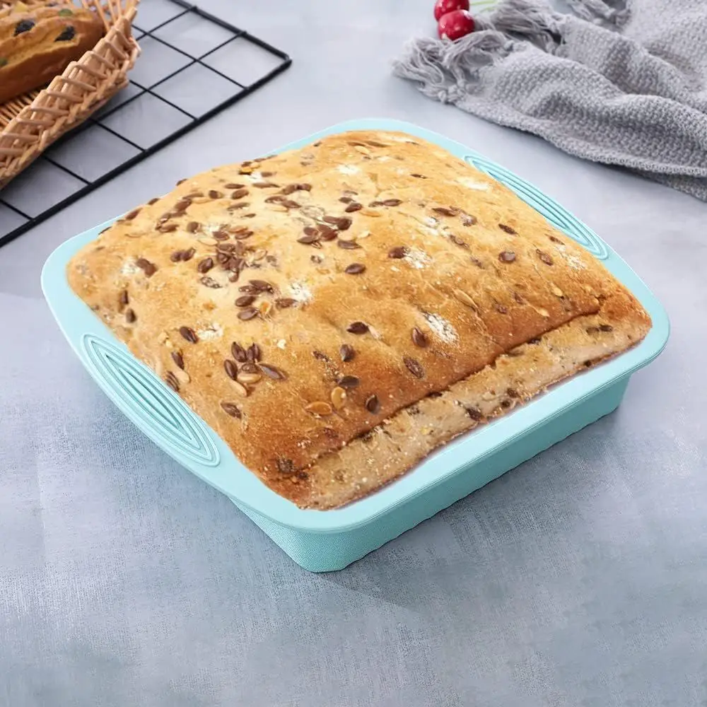 مجموعة أدوات خبز السيليكون: 30 قطعة مع مقالي الخبز والقوالب والأوراق والدونات والكعك وبطانات الكب كيك