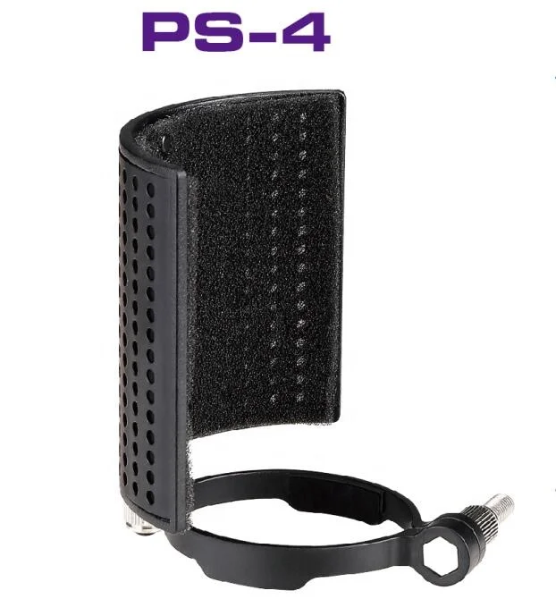 TEYUN PS-4 High Quality Cheap Microphone Wind Screen Microphone Studio Filter Plastic Metal Material Hot Sale view 4