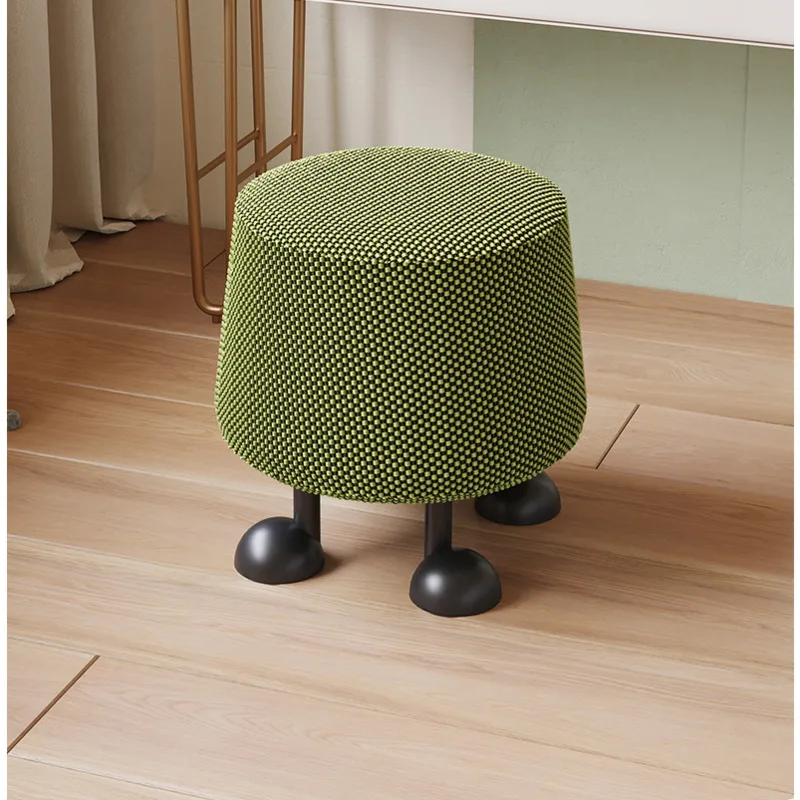 Modern Minimalist Step Stool Home Creative Dressing Seat Foyer Multifunctional Hallway Ottoman High Elastic Sponge Shoe Bench