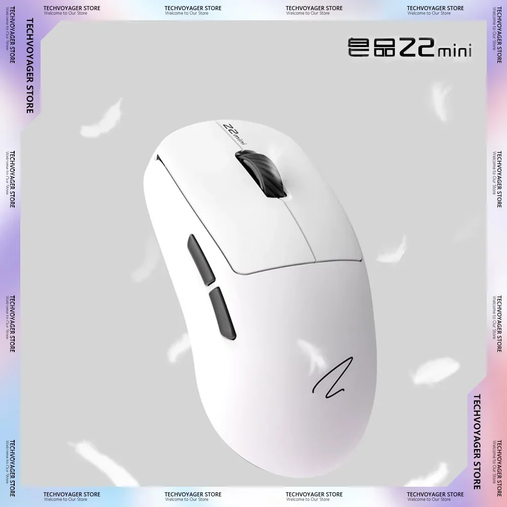 Zaopin Z2 Mini Gaming Mouse 4K PW3395 Low Delay Lightweigh Wireless Bluetooth Three Mode Mouse Ergonomics PC for Gamer E-sports