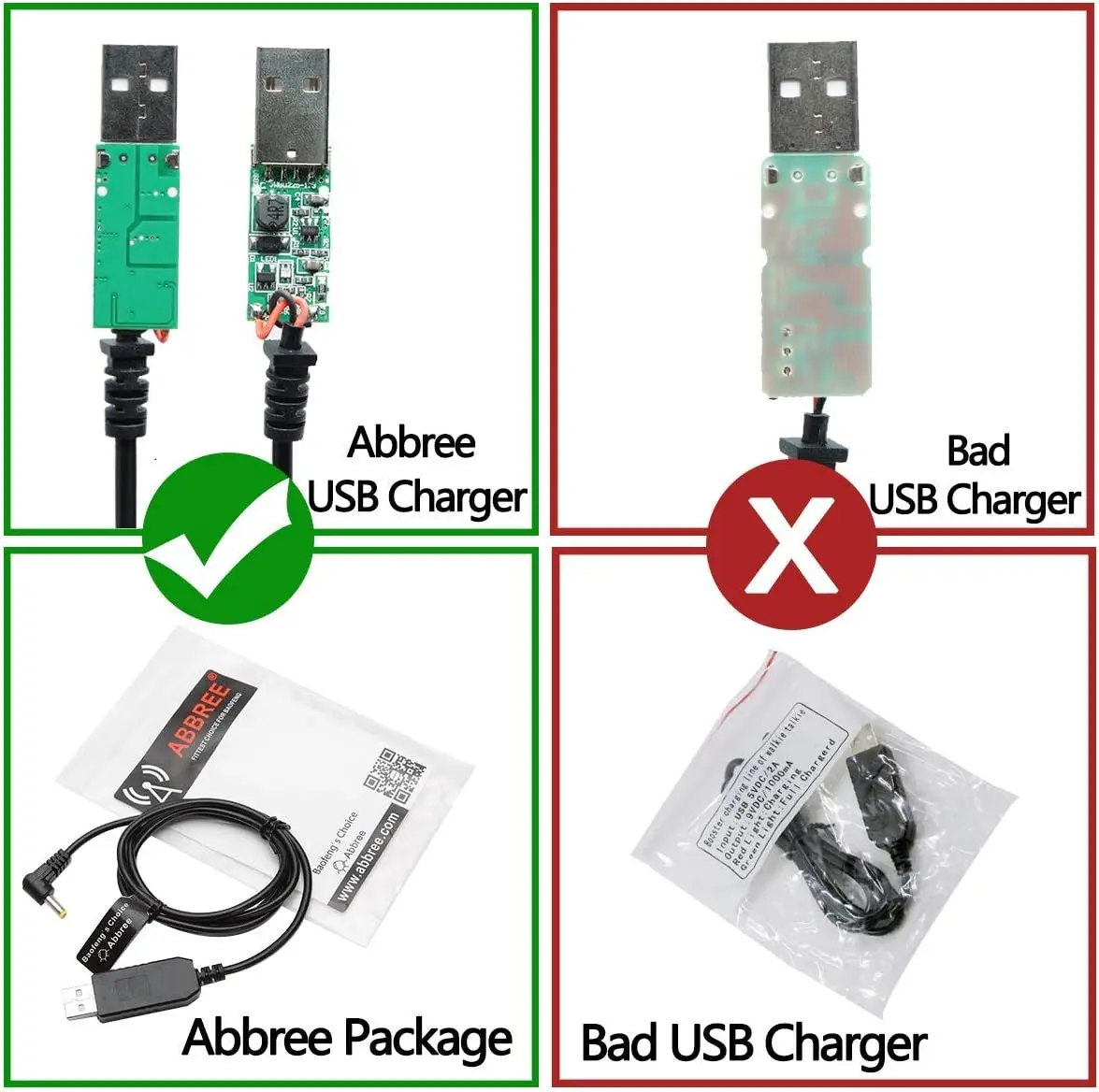 Cable cargador USB BaoFeng para UV-5R UV-82 AR-152 - imagen 5