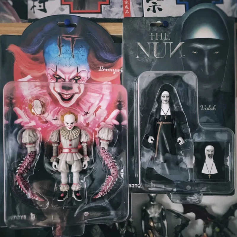 

in stock 52toys Lightning Dance Series Nun Valak James Wan Style American Carded Figure Halloween Collectible Fast Shipping
