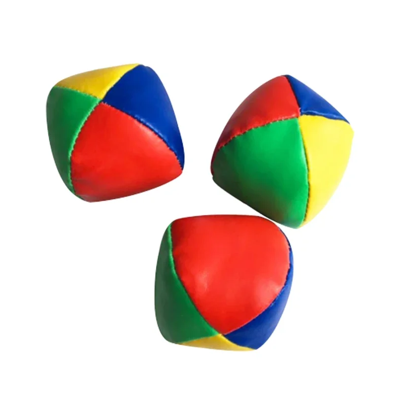 Juggling Balls Children's Outdoor Sport Ball Circus Balls with 4 Panel Design for Kids and Adults Outdoor Sport Toys