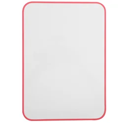 Tablero de dibujo magnético, notas de oficina y mensajes, Mini pizarra blanca de mano, escritorio de doble cara, borrado en seco, plástico para niños pequeños