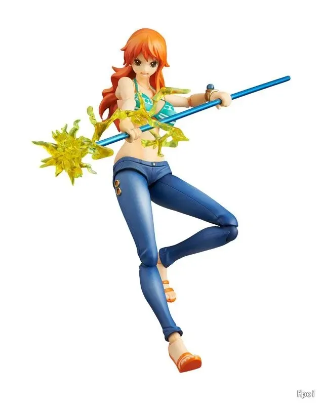 In Stock MEGAHOUSE Variable Action Heroes One Piece Nami Action Figures Model Collection