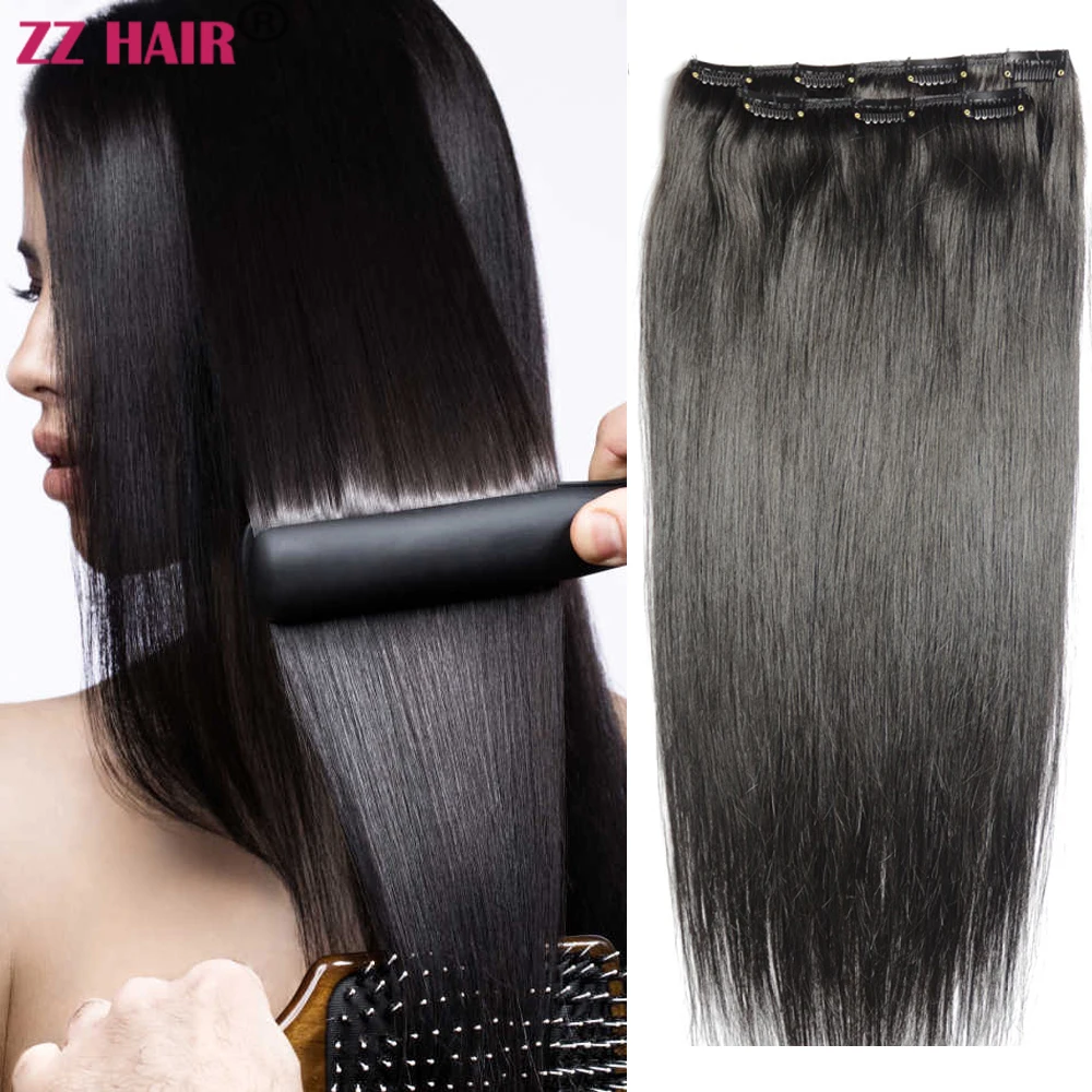 ZZHAIR 100% Brazilian Human Remy Hair Extensions 16