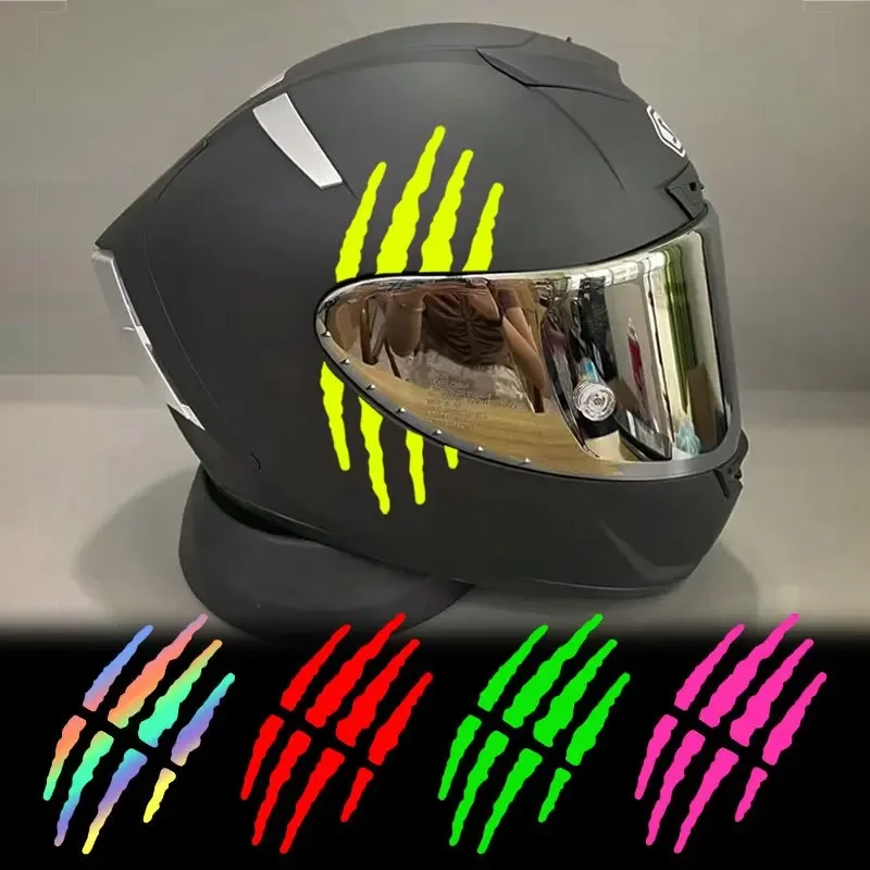 Pink Zebra Pattern Sticker 2D Flat Waterproof PVC Decal Scratch Resistant for Motorcycle Helmet Side Light Decoration