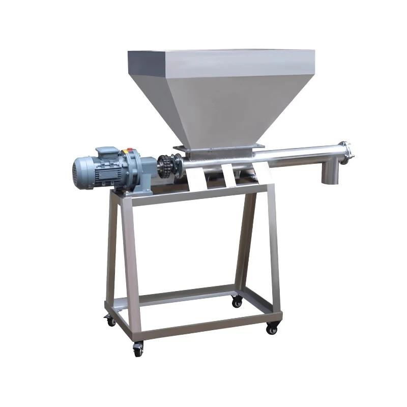 

Spiral feeder Horizontal conveyor Stainless steel food quantitative weighing feeder