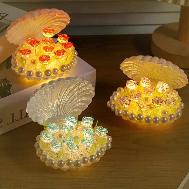 Diy lua lâmpada rosa borboleta luz noturna lâmpada de mesa decoração presente de aniversário