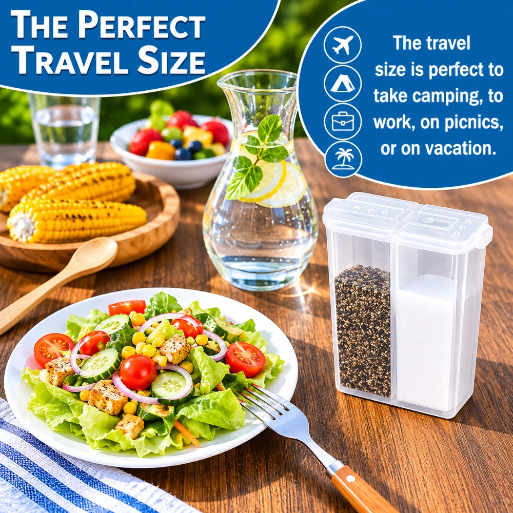 Camping Cooking Options - Multi-use 2in1 Spice Jar 2/4/6 Optional