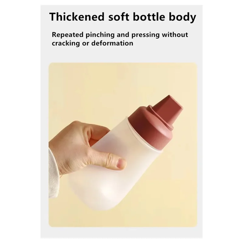 

BOFO Household Squeeze Sauce Bottle With Scale Salad Ketchup Seasoning Bottle Kitchen Seasoning Bottle Jam Squeeze Bottle