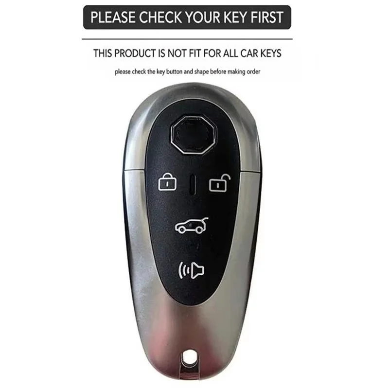 Silicone Car Remote Key Cover Case Shell for MG Car Key Bag Cyberster Car Key Set All Inclusive High-End Feeling Fob Accessories