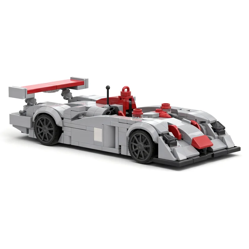 365pcs MOC Audied R8 LMP City Champions Model Building Blocks Christmas Gift DIY Creative Collection Birthday Craft Education