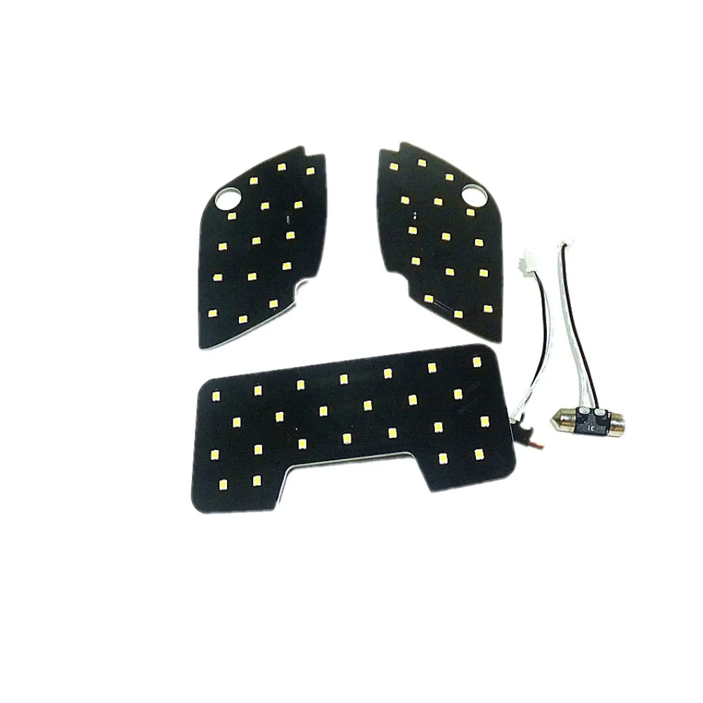 

July King 3 шт. 6000K светодиодные лампы для чтения в салоне автомобиля, совместимые с Hyundai I40 Sonata 8th 2011-2015, версия без бликов