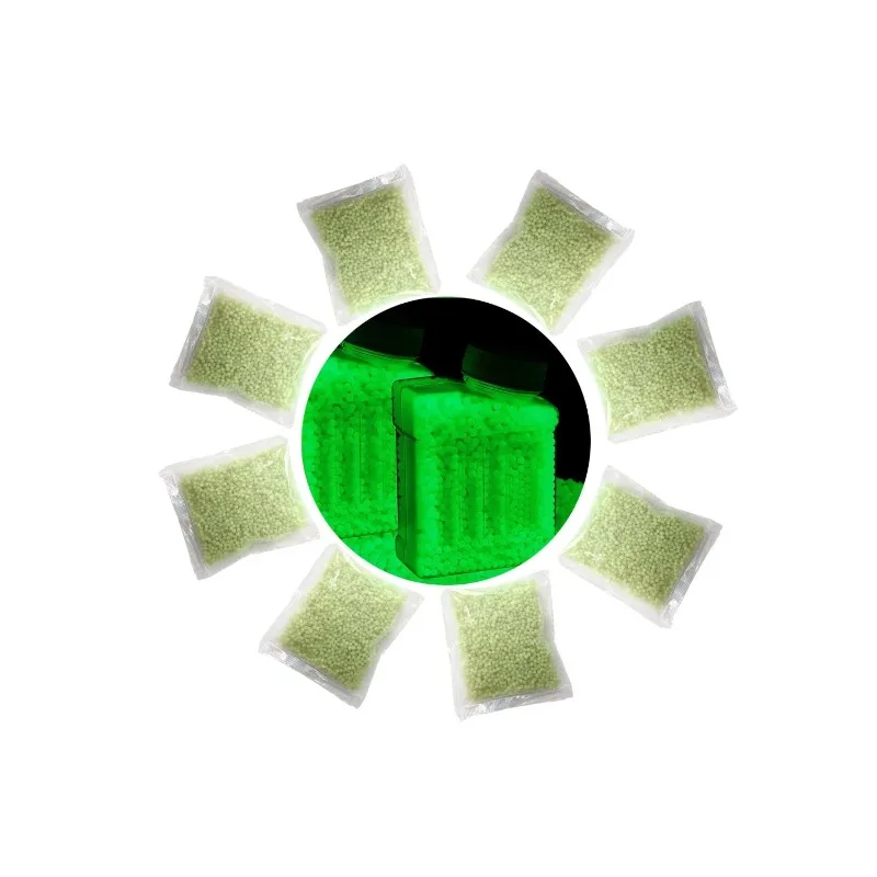 Glow In The Dark Water Beads Gel Balls 7mm-8mm Fluorescence Green Magic Jelly Splater Ball Luminous Gel Water Beads Ball