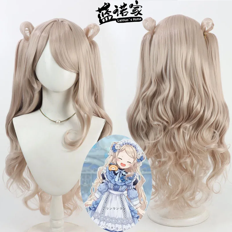 

Виртуальный парик для косплея YouTuber Machita Chima, реквизит для Хэллоуина, синтетические волосы, термостойкое волокно + шапочка для парика