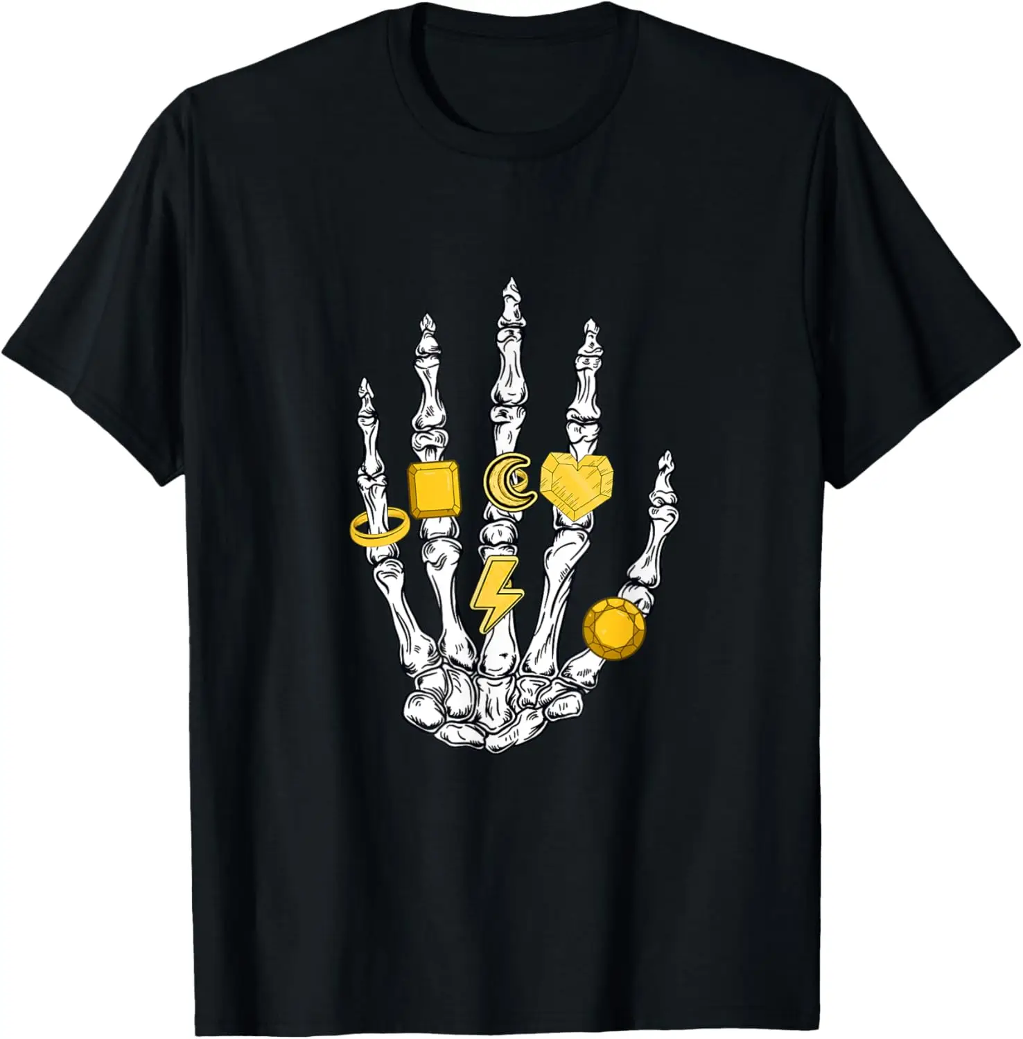 

University Varsity-Gold Rings And Things Yellow Varsity-Gold T-Shirt