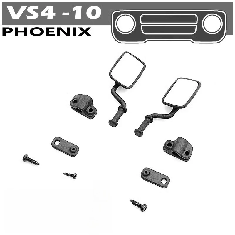 VS4-10 Phoenix Mirrors 1/10 scale Rock Crawler truck RC Car Option part