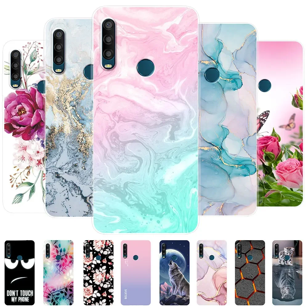Чехол для Alcatel 1S 2020 5028Y 5028D чехол Fundas 1V 2020 прозрачный мягкий силиконовый чехол для задней панели телефона для Alcatel 3L 2020
