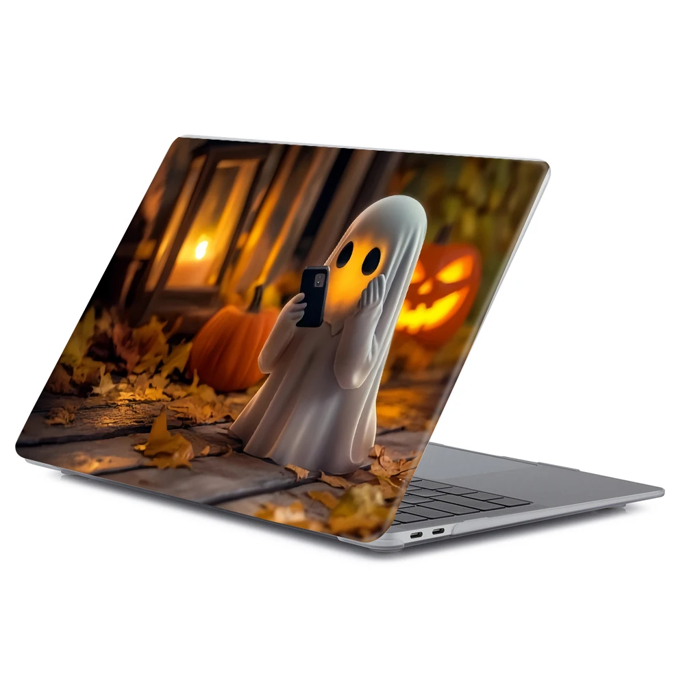 حافظة كمبيوتر محمول بتصميم Helloween لجهاز MacBook Pro 14.2 A2442 A2779 Mac book Air 13.3 M2 13.6 A2681 لجهاز MacBook 13 14 15 16 بوصة