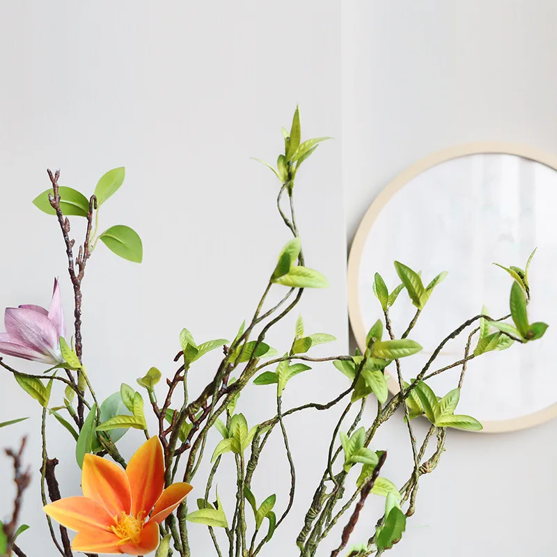 Neue künstliche Rattan-Rebe, simulierte grüne Pflanzen, langer Zweig für Zuhause, Wohnzimmer, Dekoration, Weihnachtsfeier, Hängedekoration – Detail 8