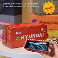 Iron Compact Container Storage Box Fun Office Desktop Organizer Metal Container Creative Simulation Mini Storage Box Decorations