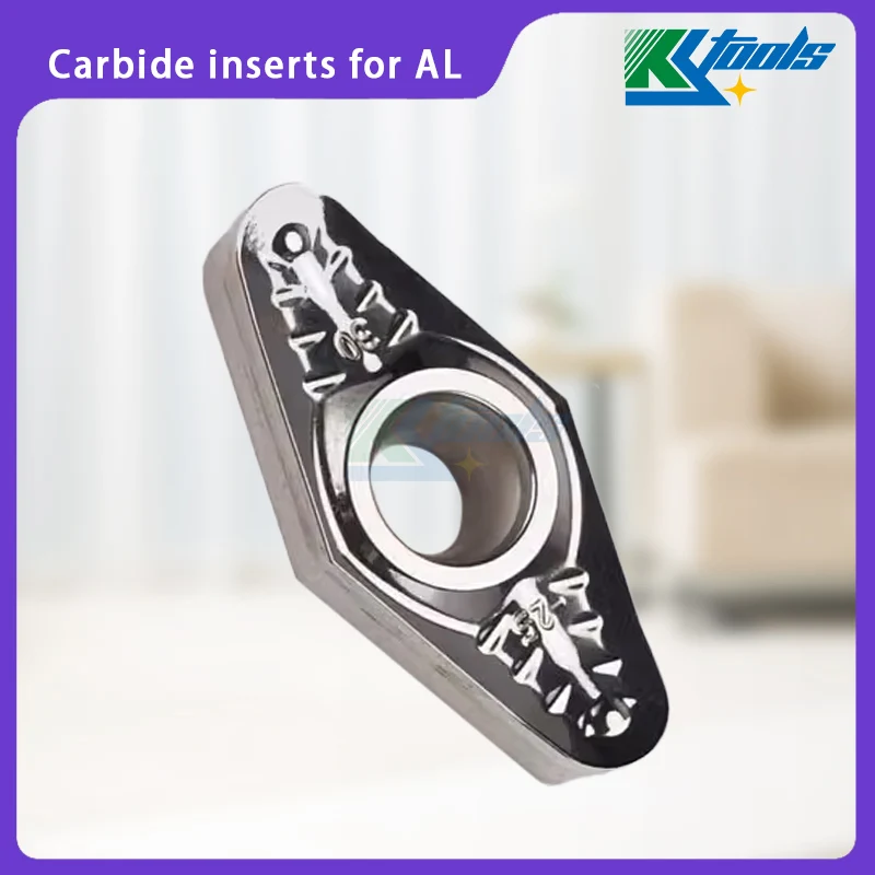 Imagem -02 - Carbide Inserções para Alumínio Torno Carbide Inserções para Torno Cnc Tool Bar Cutter Head Alta Qualidade Vcgt Vcgt220530-dk