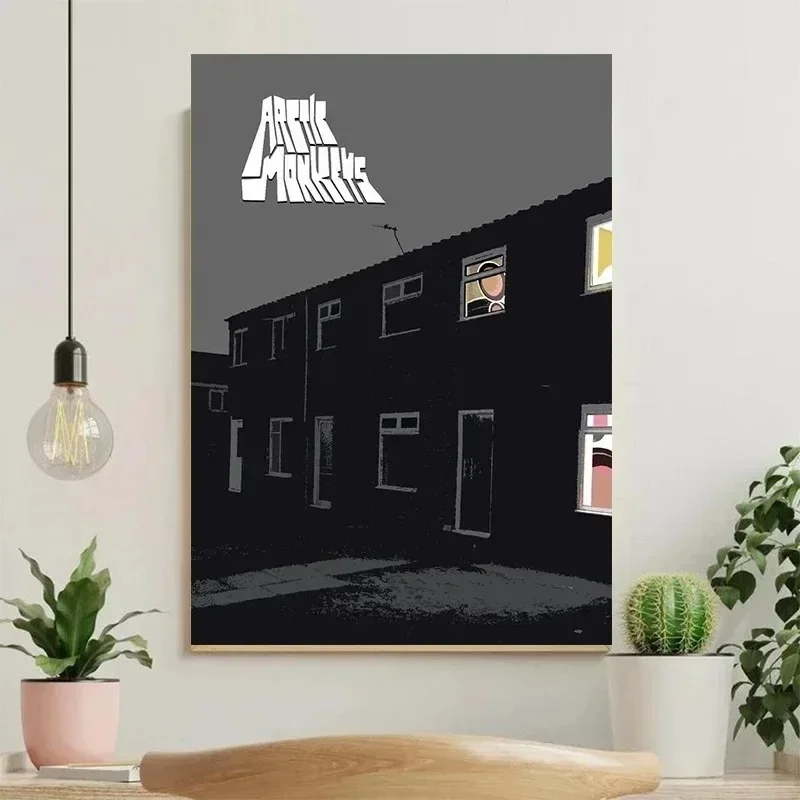 Arctic Band Music Cover Series Monkeys Rock Poster Prints Home Reading Room Decor Office Wall Home Decor