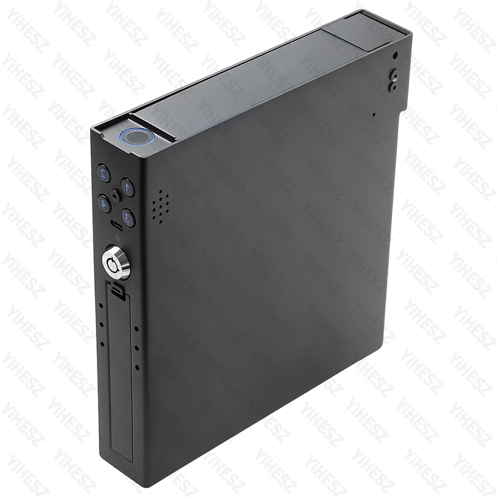 

Biometric Handgun Gun Safe For Nightstand Slider Fingerprint Hand Gun Safe Bedside Pistol Safe For Desk Car Truck Safe Security