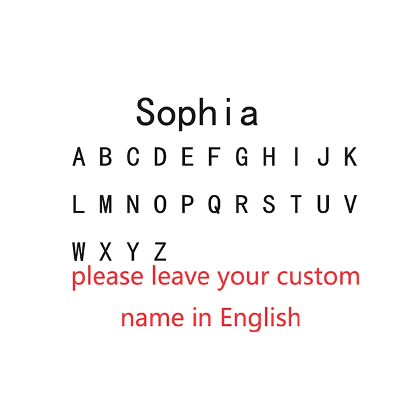 Personalized DIY Your Name Text Bracelet, Stainless Steel
