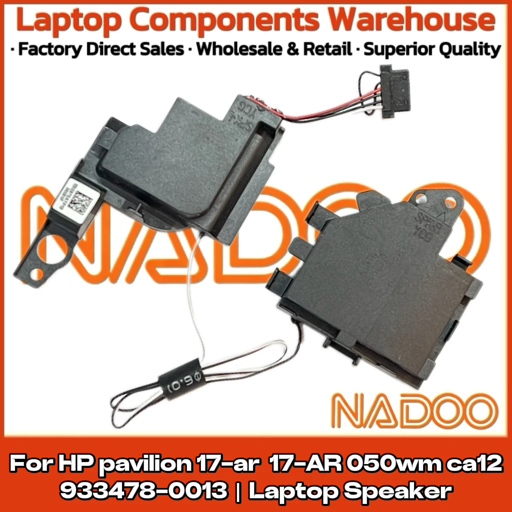 New Original Laptop Notebook Audio Speaker For HP pavilion 17-ar  17-AR 050wm ca12   Built-in Speaker Horn Audio   933478-0013