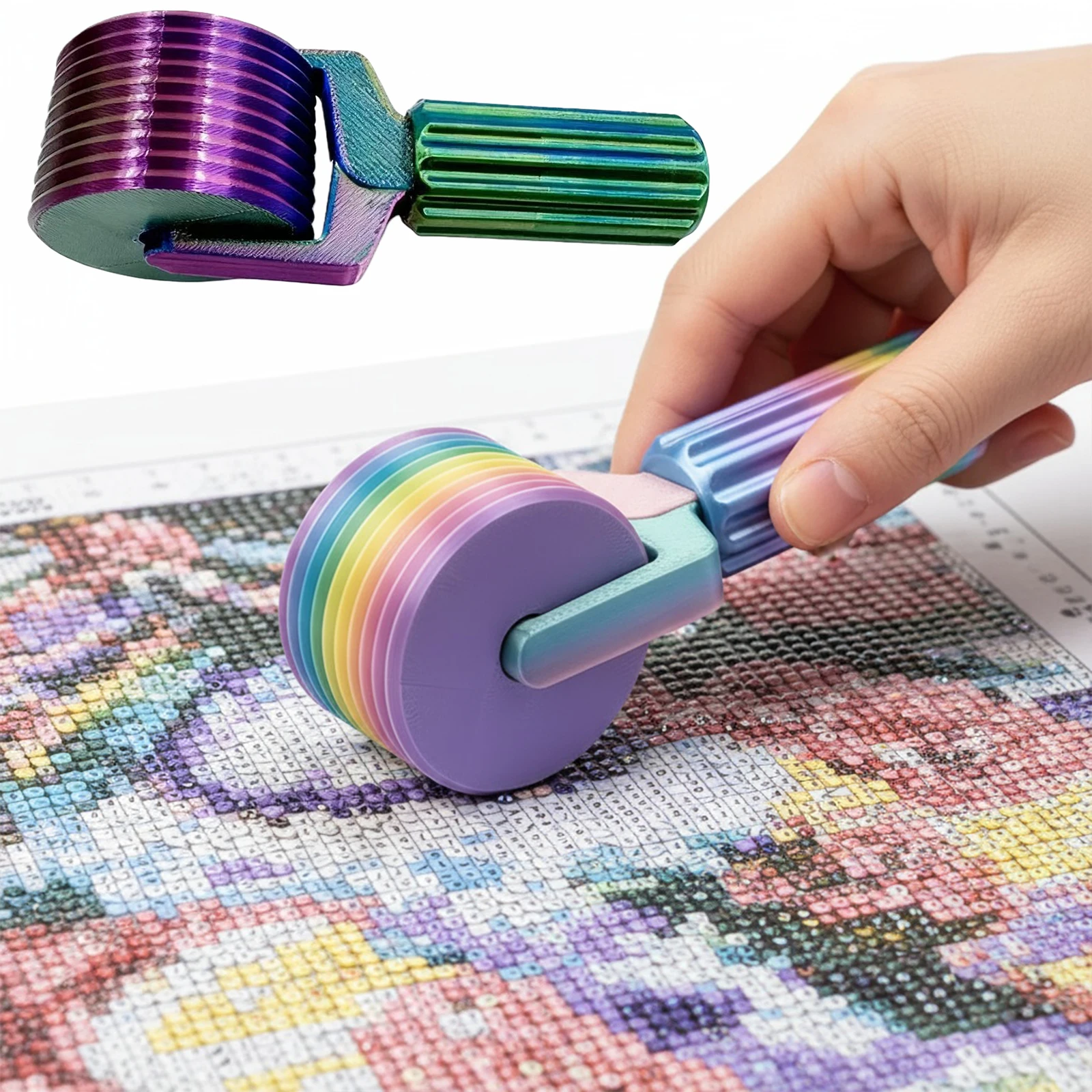 

2PCS Diamond Painting Roller Press Roller Diamond Painting Press Roller for Rhinestone Projects Artists Painters