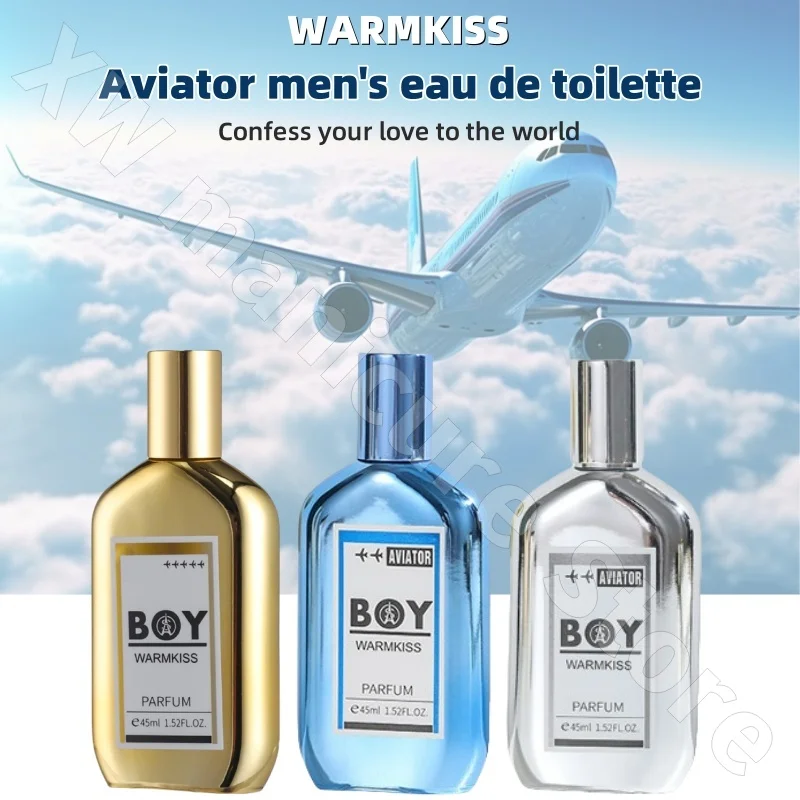 Pilot Boyfriend Diary Perfume for Men and Women Long-lasting Fragrance Fresh Natural Woody Ocean Confident Charm 45ml