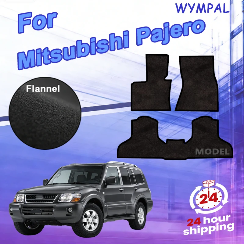 

Нейлоновые автомобильные коврики с кнопками для Mitsubishi Pajero 2008–2011 5saat MK4 Montero Shogun V73 (короткая колесная база), специально разработанные для данной модели.
