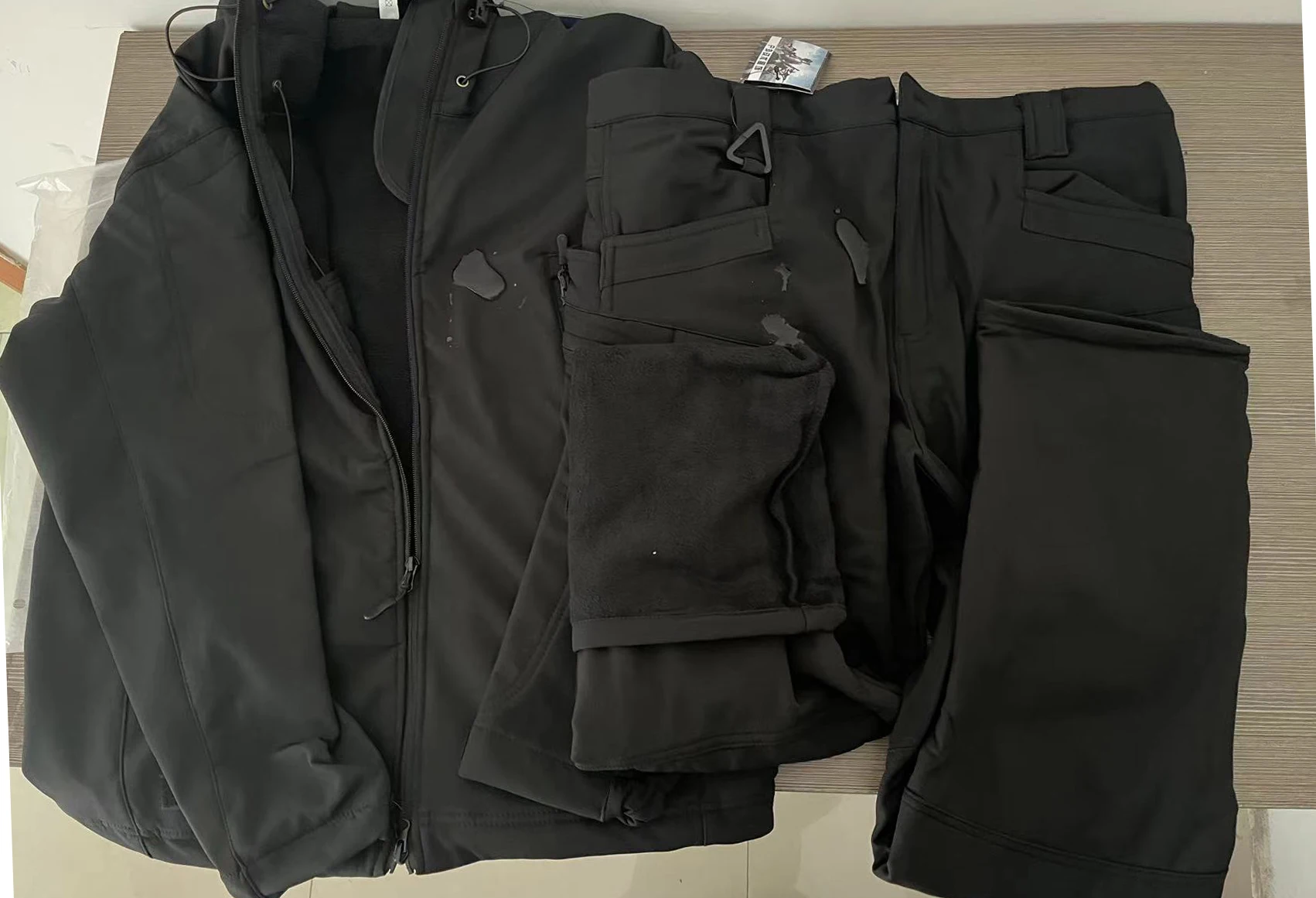 Männer Herbst Winter Herbst Jacken Klettern Trekking Fleece Angeln Taktische Softshell S-5XL Hosen Camping Wandern Skifahren Hosen – Detail 7