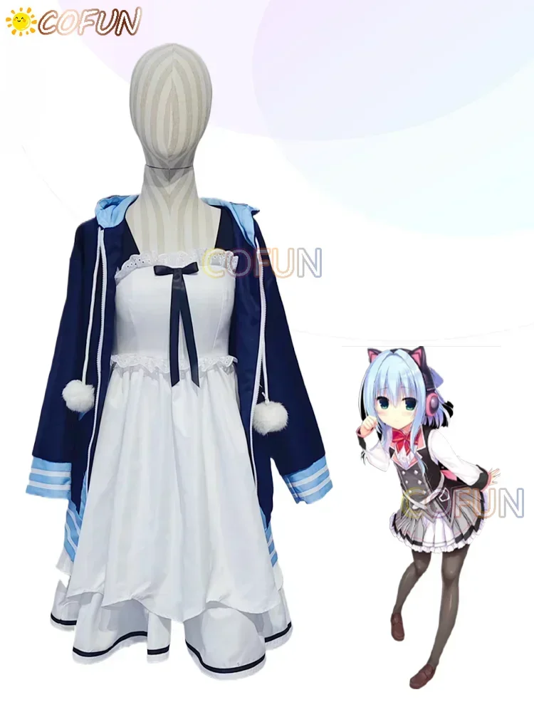 RealCos [Customized] Nishiki Asumi Dress Cosplay Costume Cos Game Anime Party Uniform Hallowen Play Role Clothes New Full Set