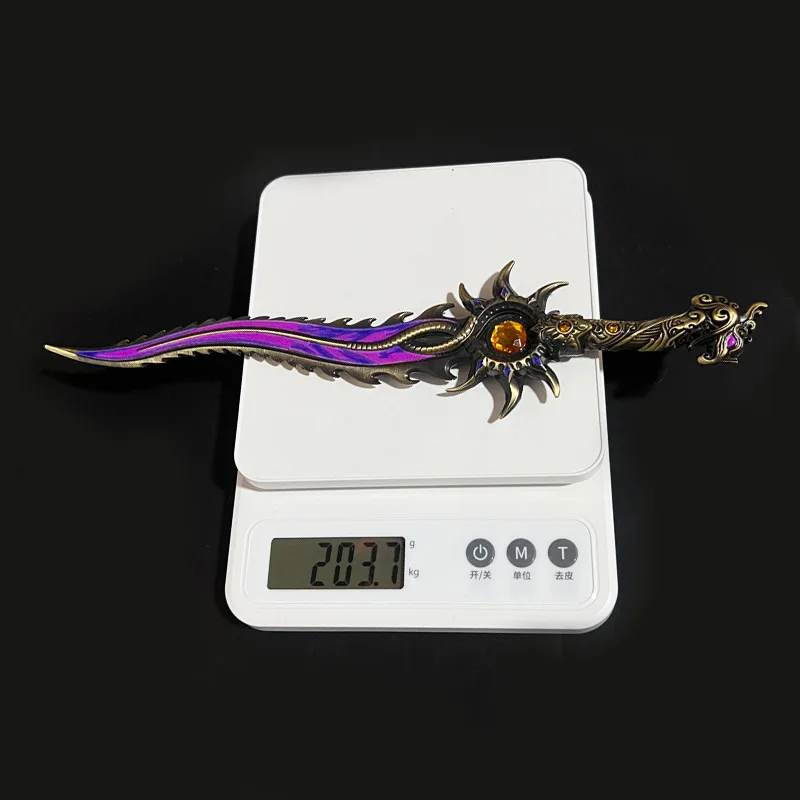 Naraka:Bladepoint 사무라이 롱 소드 게임 주변기기 코스프레 카타나 소품 장식품 취미 발렌타인 선물 세이버 야외 장난감