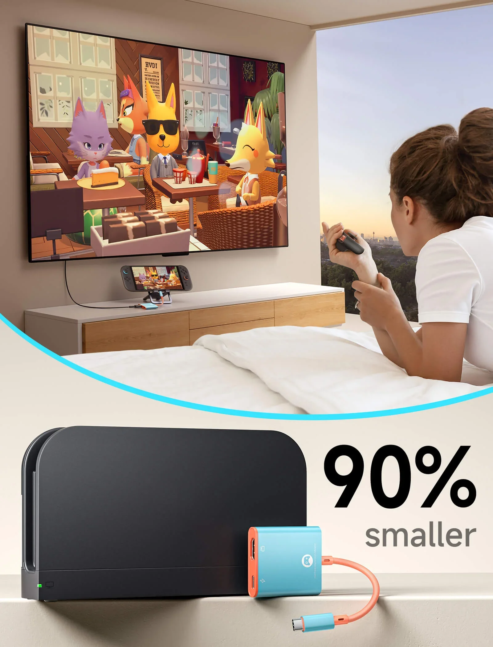 Adapter dokujący 2 w 1 do Switch 2