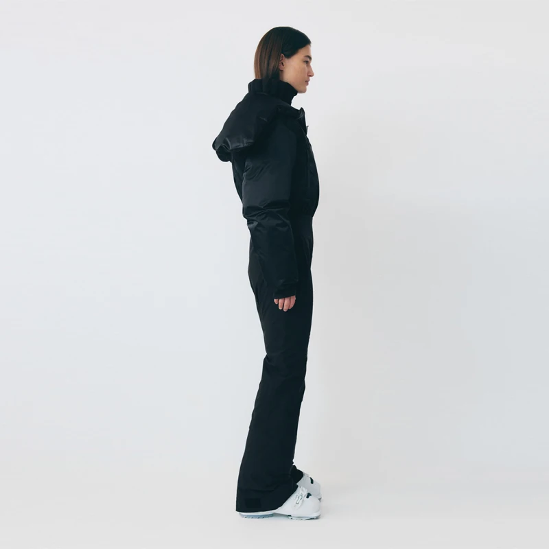 Women\'s Detachable Hooded Ski Suit Jumpsuit Winter Sports Warm Clothing Outdoors Commuter Clothes Women\'s New Casual Clothes