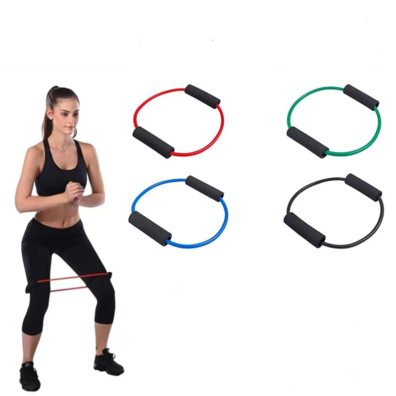 O-Shaped Resistance Band for Shoulder and Back Beautification, Portable Yoga Fitness Equipment, Elastic Band, Indoor and Outdoor Fitness Chest Expander