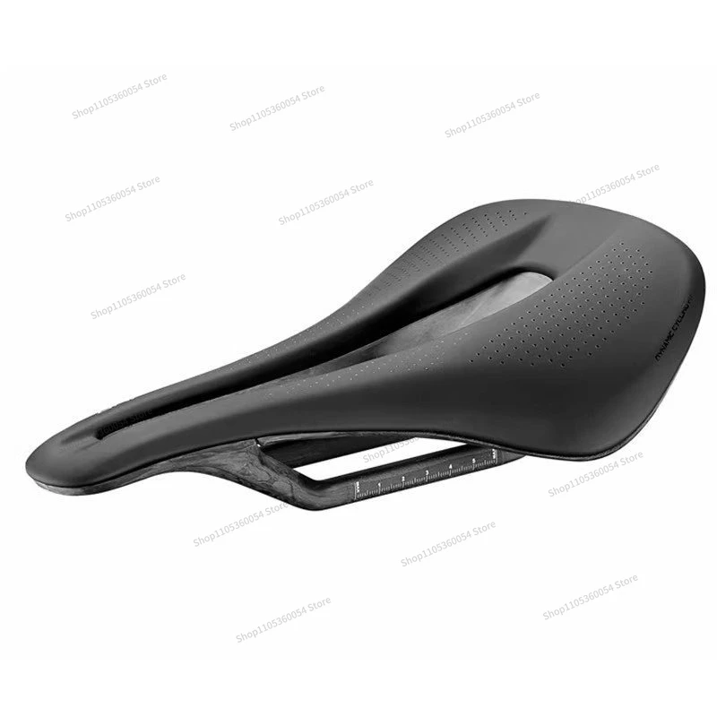 For 3D Road Car Seat Cushion Carbon Fiber Hollow Short Nose Seat Bag Saddle