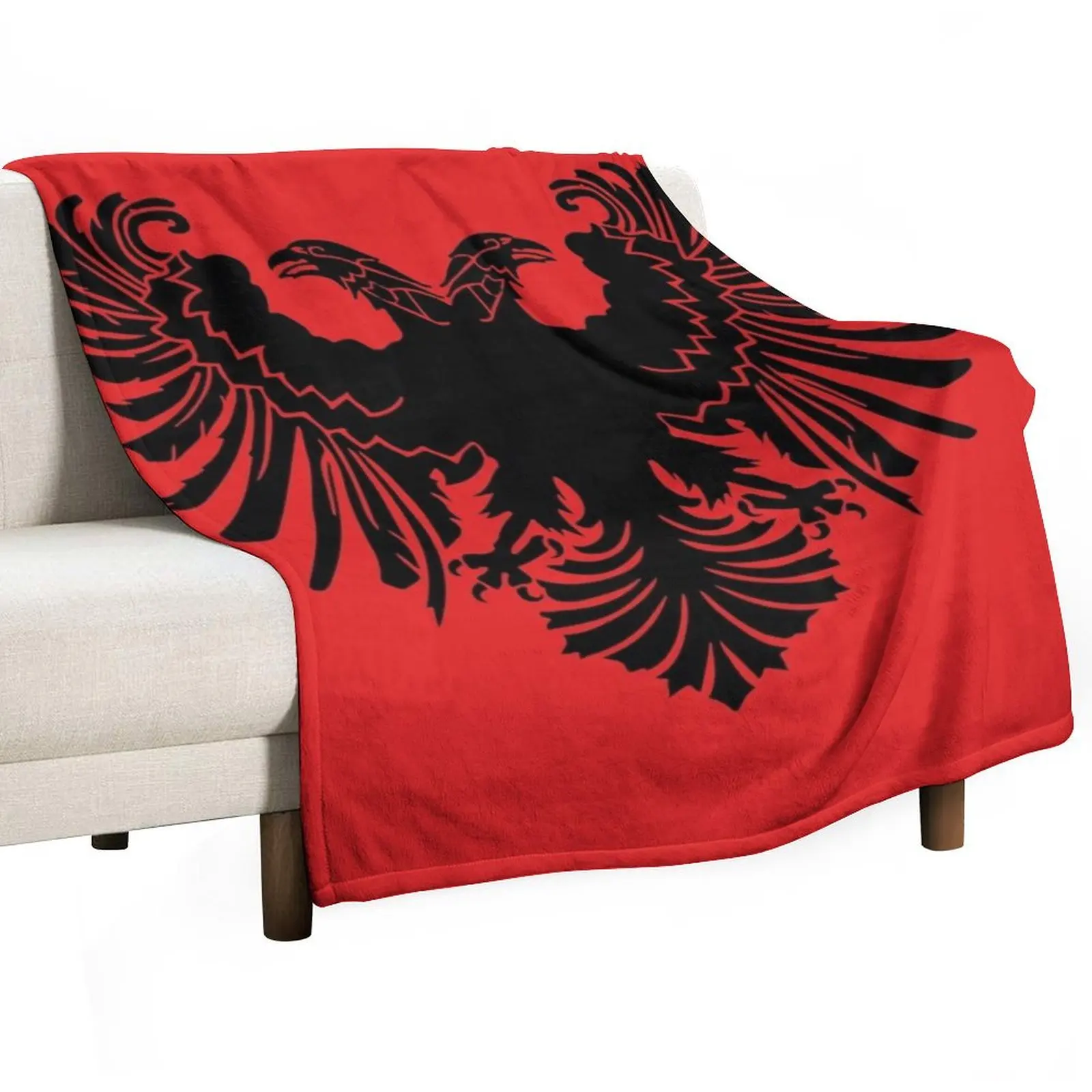 Albanian Flag Throw Blanket decorative Picnic Blankets